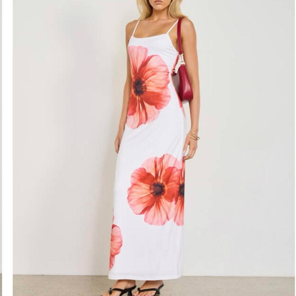 Floral maxi dress
